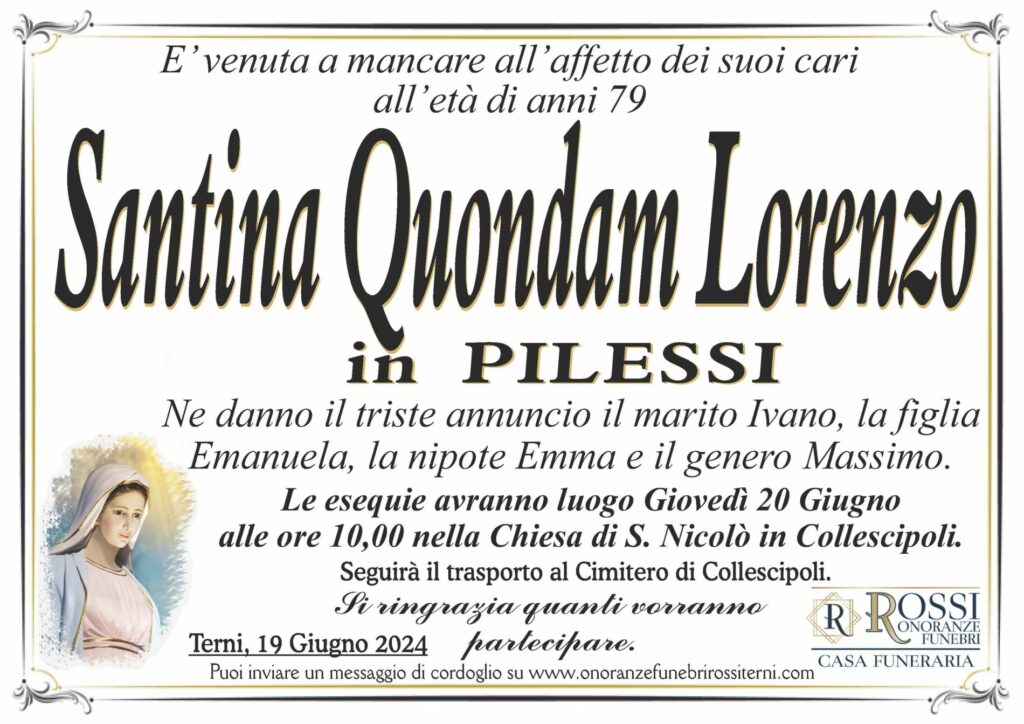 funerale-santina-quondam-lorenzo-terni