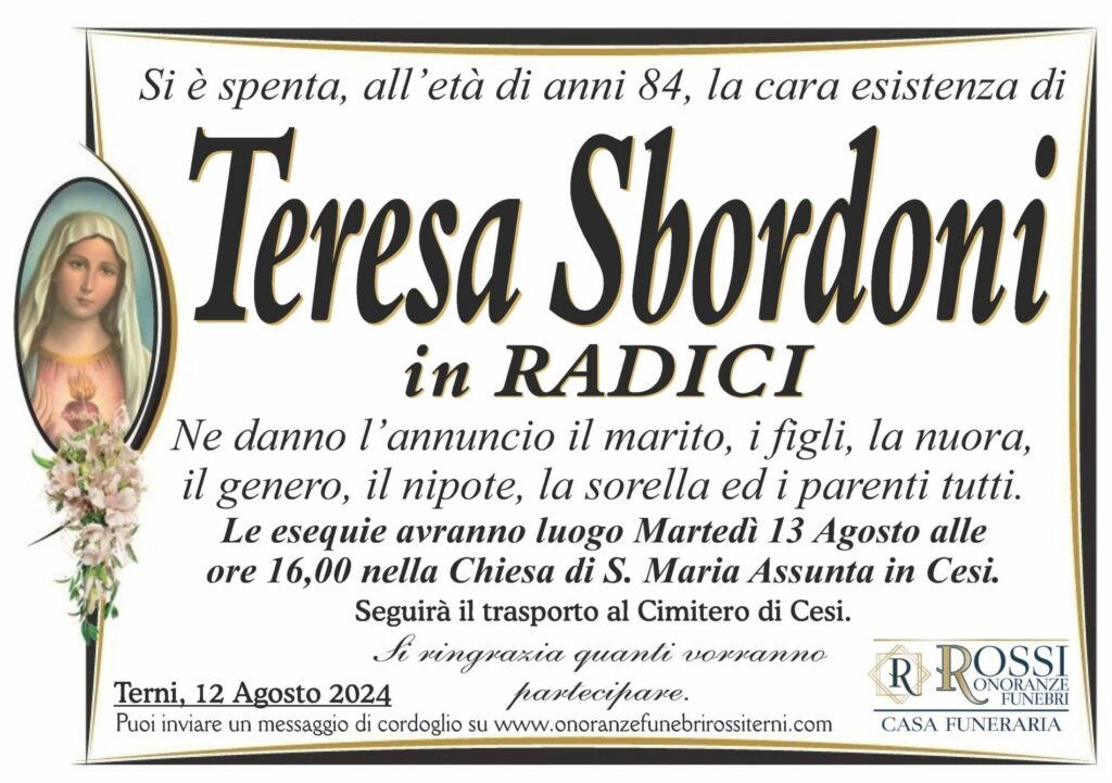 funerale-teresa-sbordoni-terni