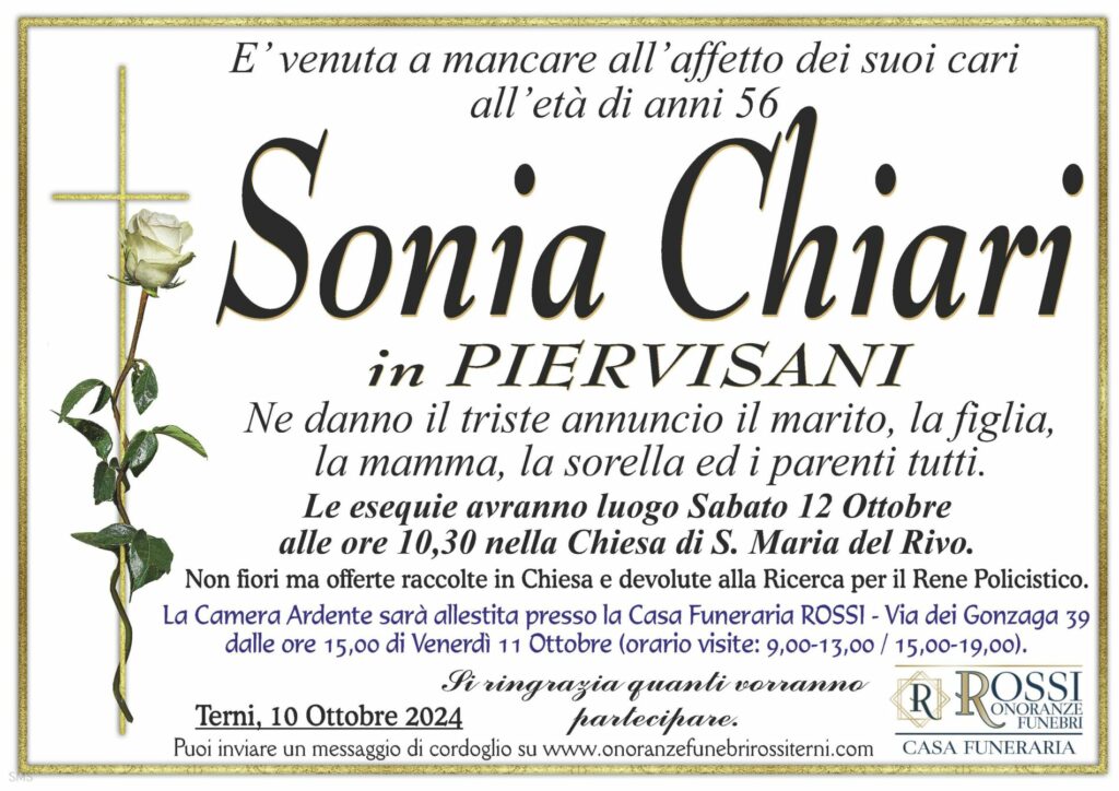 funerale-sonia-chiari-terni