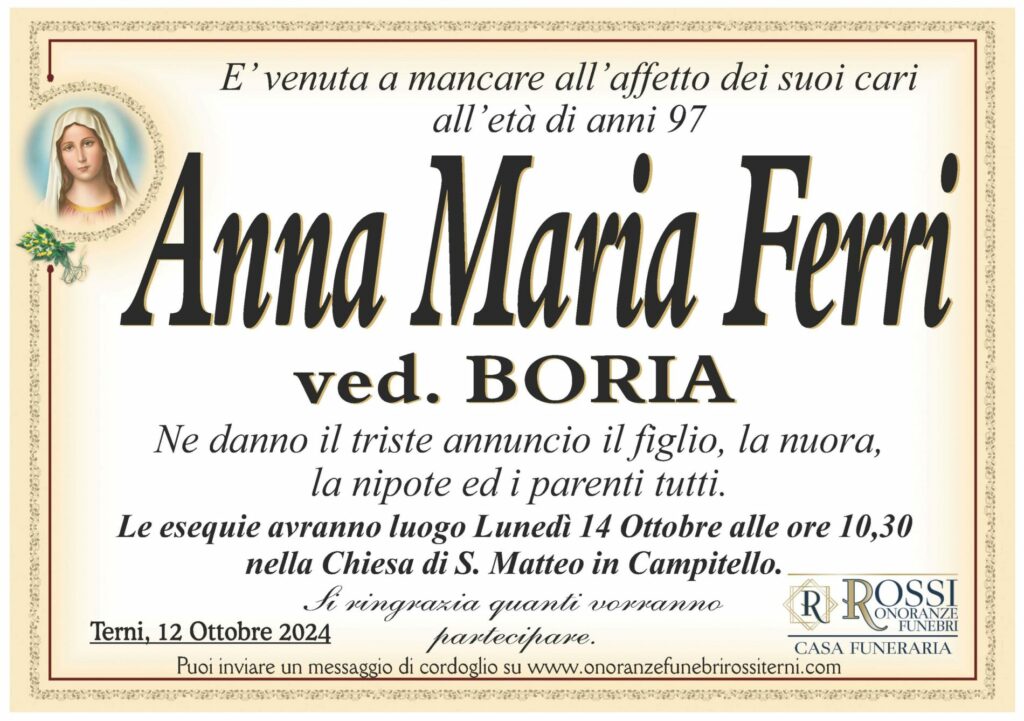 funerale-anna-maria-ferri-terni