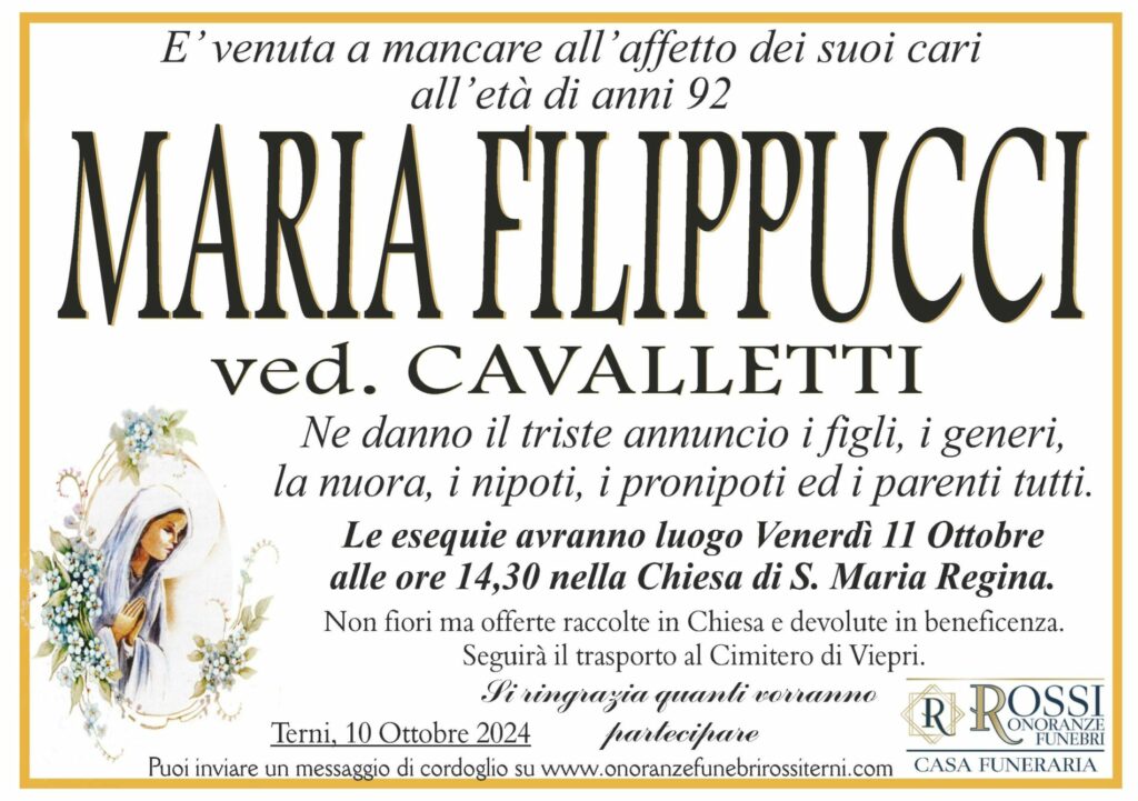 funerale-maria-filippucci-terni