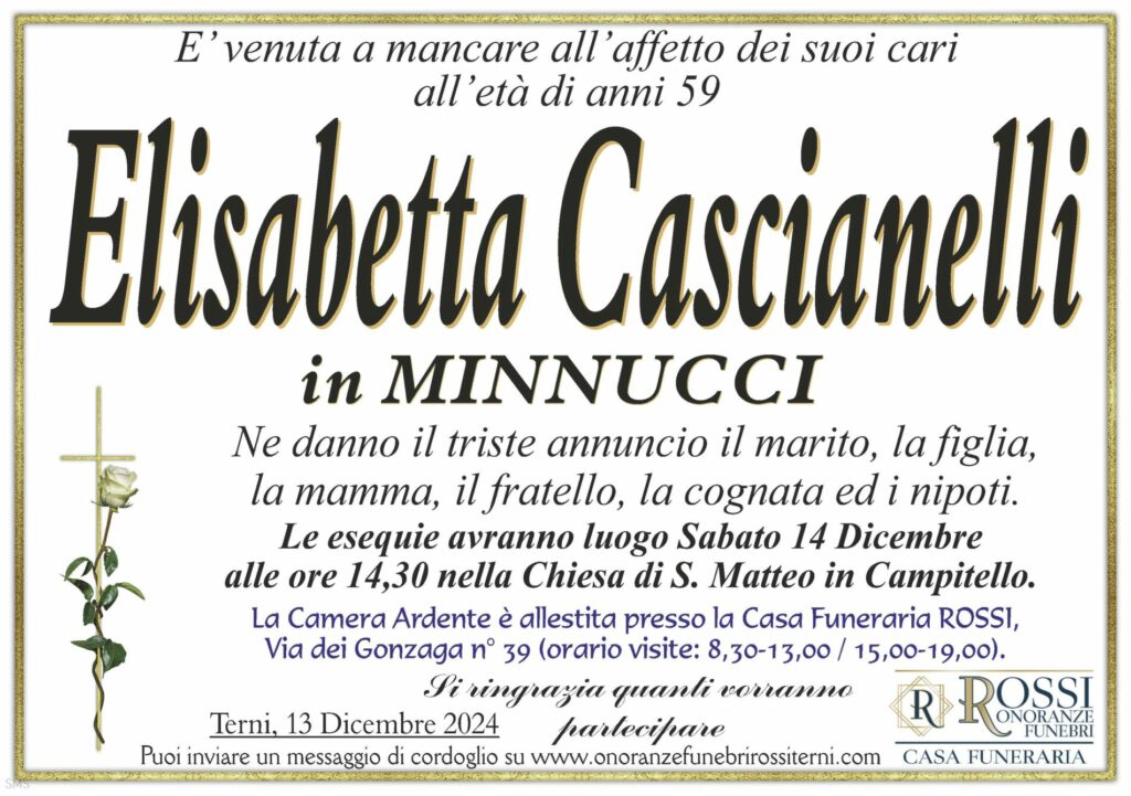 funerale-elisabetta-cascianelli-terni