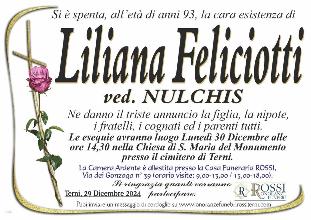 funerale-liliana-feliciotti-terni