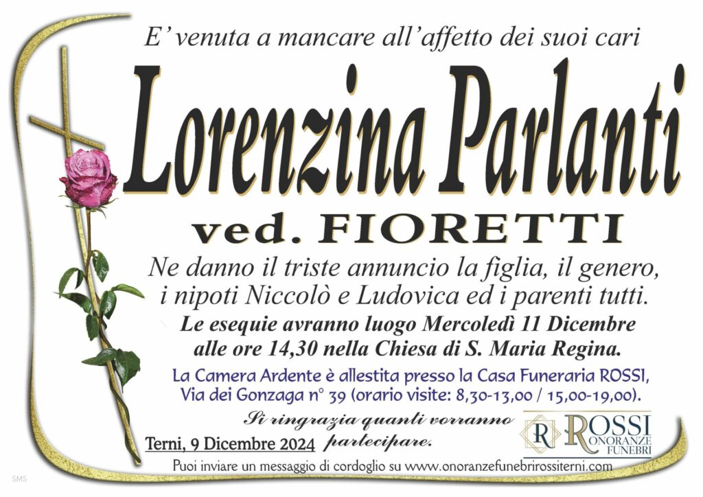 funerale-lorenzina-parlanti-terni